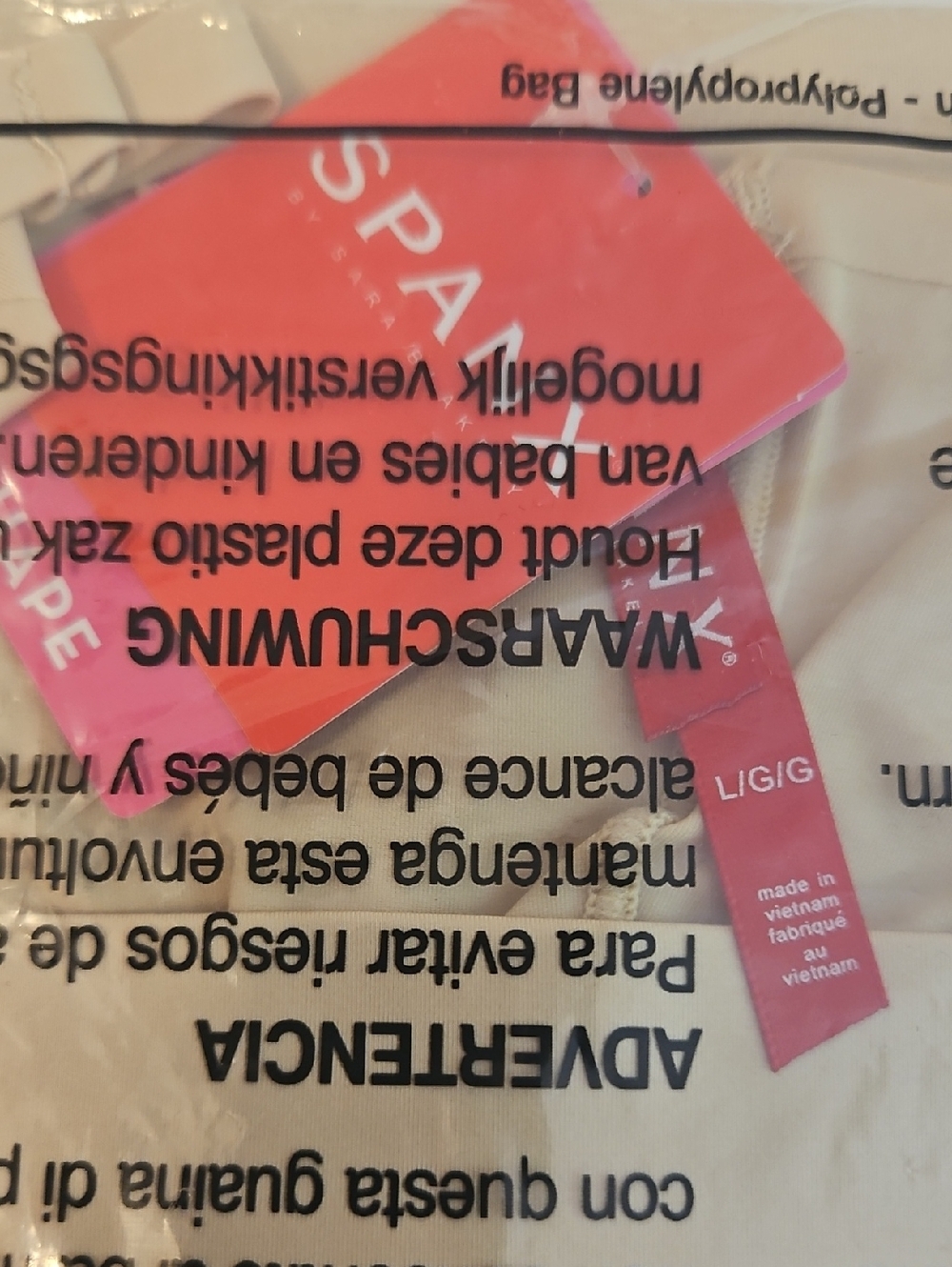 Spanx Shapewear Soft Nude Large - Picture 5 of 5